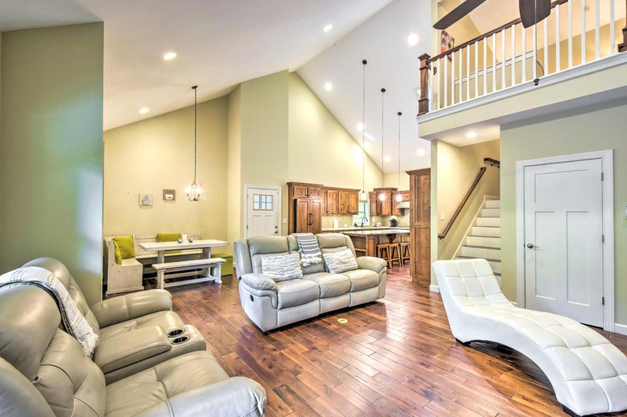 Cozy Riverside Dahlonega Home With Kayaks And Fire Pit Buitenkant foto