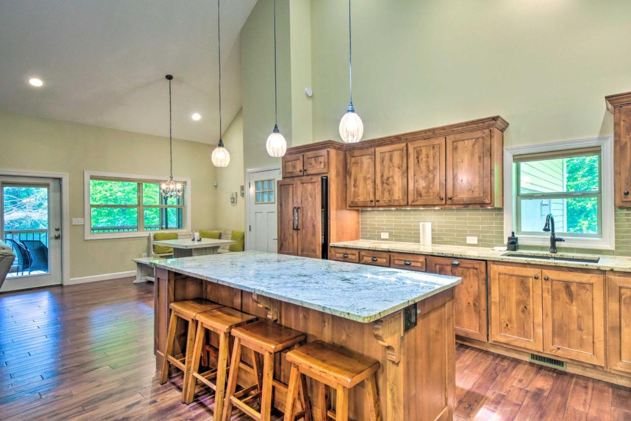 Cozy Riverside Dahlonega Home With Kayaks And Fire Pit Buitenkant foto