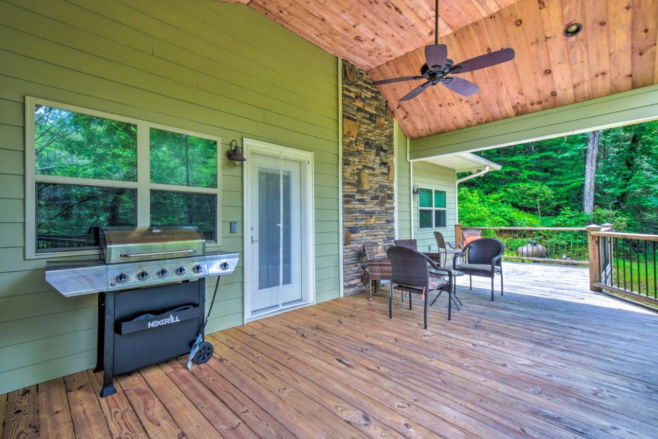 Cozy Riverside Dahlonega Home With Kayaks And Fire Pit Buitenkant foto