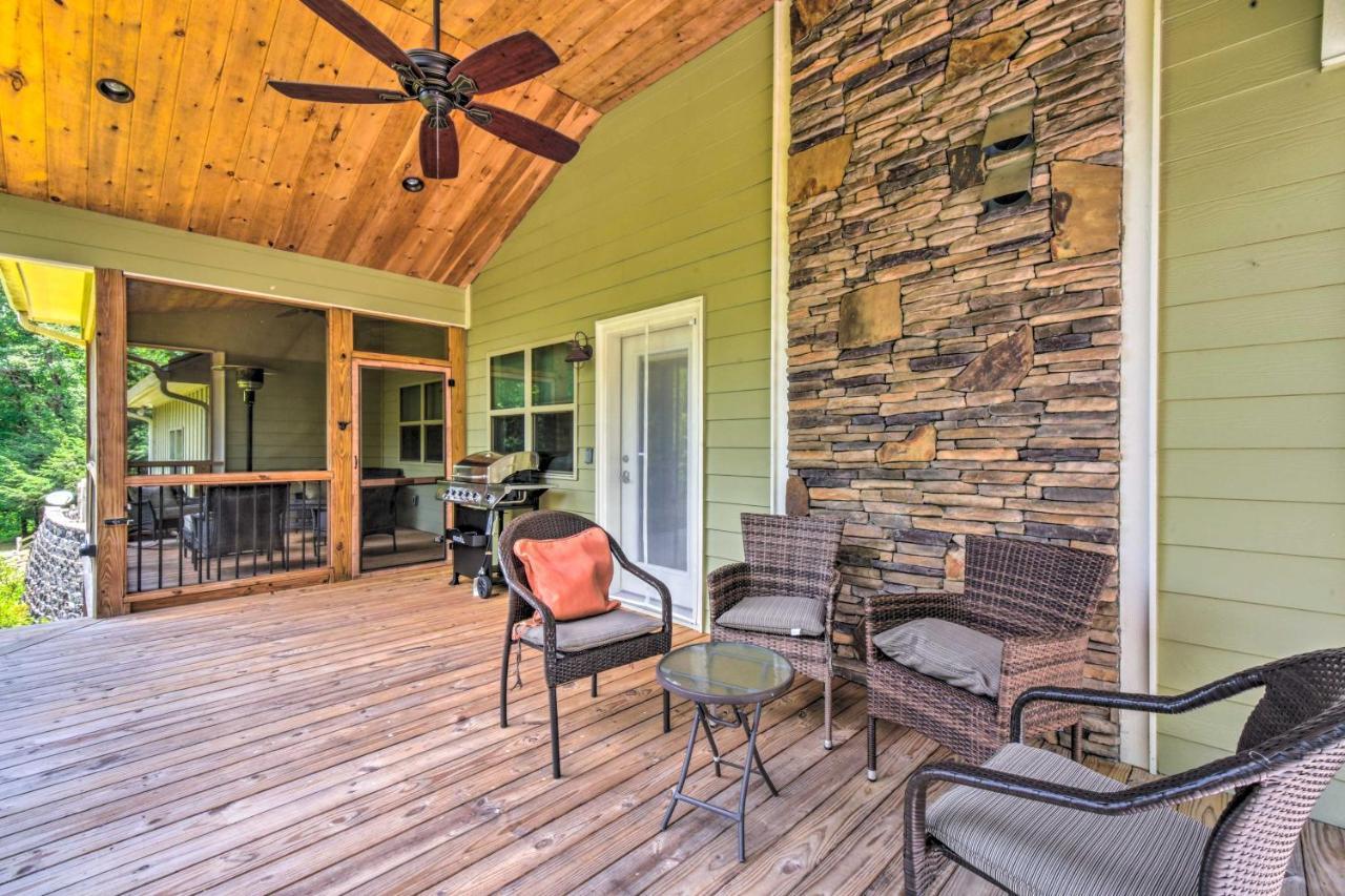 Cozy Riverside Dahlonega Home With Kayaks And Fire Pit Buitenkant foto