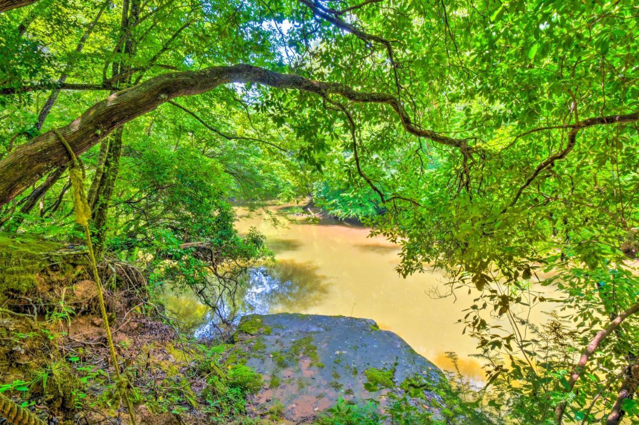 Cozy Riverside Dahlonega Home With Kayaks And Fire Pit Buitenkant foto